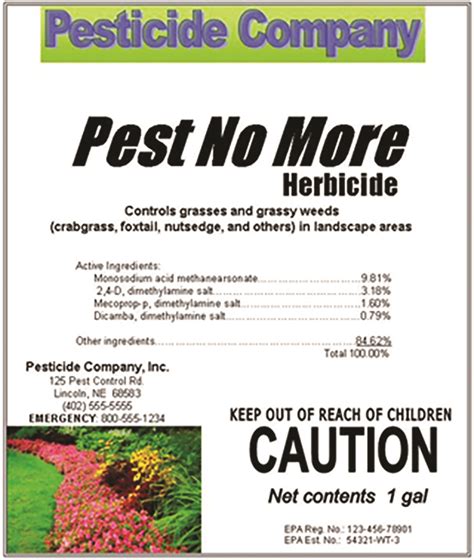 Michigan Pesticide Practice Test An Investigation of Pesticide Compla