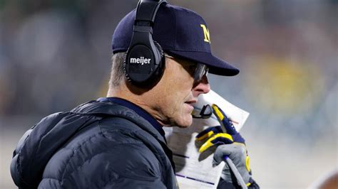 Michigan plays without coach Jim Harbaugh against Penn State after no court ruling to lift his ban