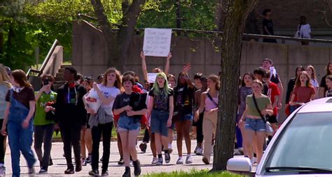 Michigan students protest backpack ban after gun incidents