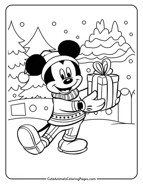 Mickey Coloring Shee