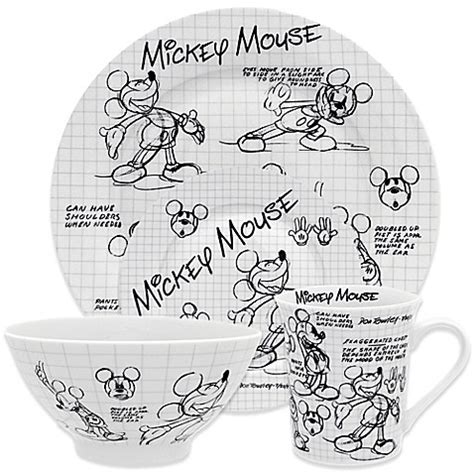 Mickey Mouse Dishes Bed Bath & Beyond