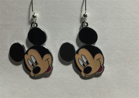 Mickey Mouse Jewelry Earrings - Etsy