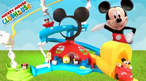 Mickey Mouse Zip, Slide and Zoom Clubhouse - YouTube