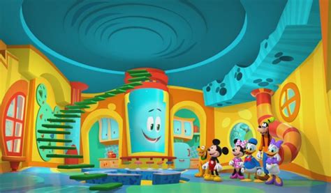 Mickey Mouse Funhouse is a fantastical place where Funny, a magical playhouse who talks and interacts with Mickey, Minnie, and their pals, takes the gang on silly and funny adventures filled with fantasy play and wish fulfillment. Duration: 26m. Release Date: 2021 - 2022. Genre: KidsAnimation. Series Rating:. 