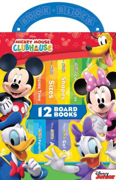 Download Mickey Mouse Clubhouse 12 Board Books Book Block By Walt Disney Company