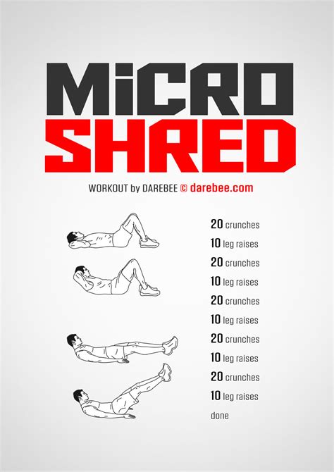 Micro Shred Workout - mail.darebee.com