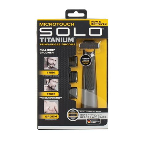 Micro Touch Solo Titanium - Walmart.com