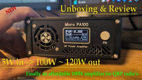 Micro pa100 hf amplifier.  Micro PA100 HF Amplifier Review: Real-World Perfor...