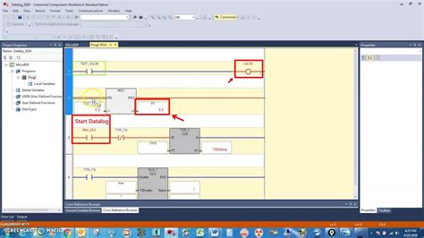 Micro850 data logging.  DATA LOG Allen Bradley Micro820 2080-LC20-20AWB ...
