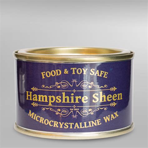 MicroCrystalline Finishing Wax Hampshire Sheen Food Safe