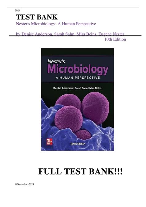 Microbiology A Human Perspective Test