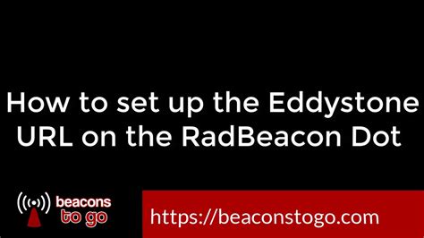 Microbit eddystone.  URL Frame type To set up a micro:bit so that it advertises with the ...