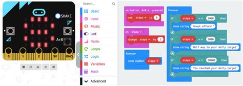 Microbit projects.  Students develop their use of some core computing E...
