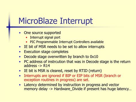 Microblaze interrupt controller.  I This lab led you through adding an AXI timer and in...