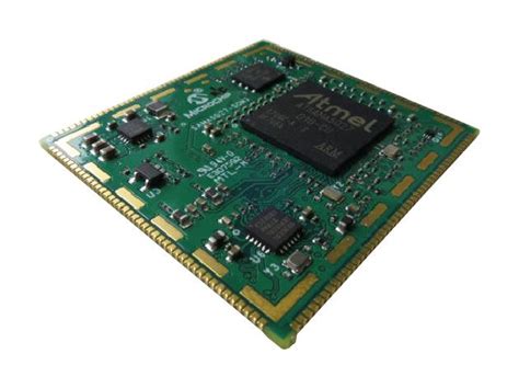 Microchip - System-On-Module, SAMA5D27 SoM, 32-bit - Farnell