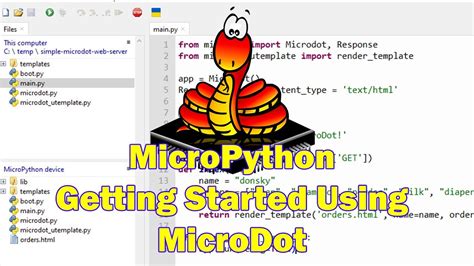Microdot micropython. py and microdot_asyncio. org &rsaquo; journals &rsaquo; ...