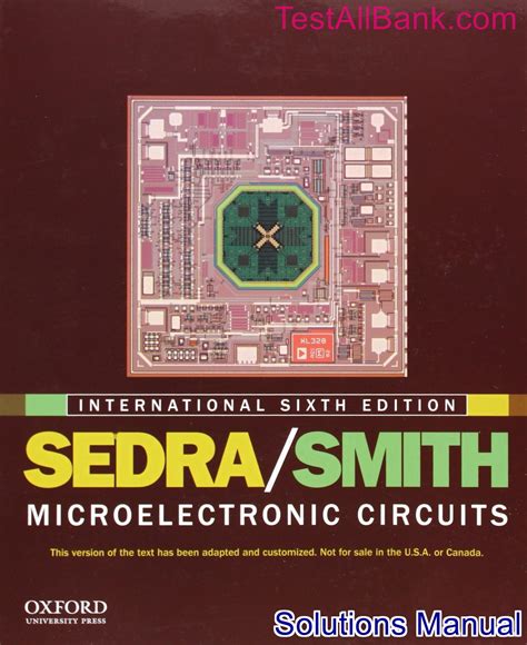 Microelectronic circuits sedra solution manual 6th. - Körper des kindes und seine pflege.