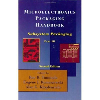 Microelectronics packaging handbook part i technology drivers 3 vols 2nd edition. - Handbook of nondestructive evaluation 1st edition.