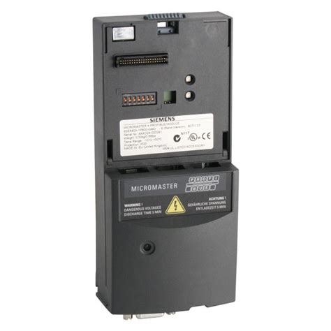 Micromaster 430 profibus module.  View and Download Siemens Micromaster Profibu...