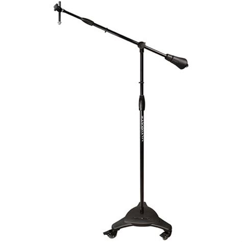 InnoGear Microphone Stand, Universal Mic Mount Detachable Mic Floor Stand  with Weighted Round Base, Height Adjustable from 34 to 60 for Blue