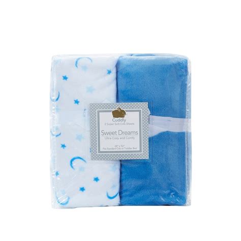 Microplush Fitted Crib Sheets Set of 2