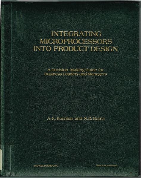 Microprocessors For Managers A Decision Makers Guide