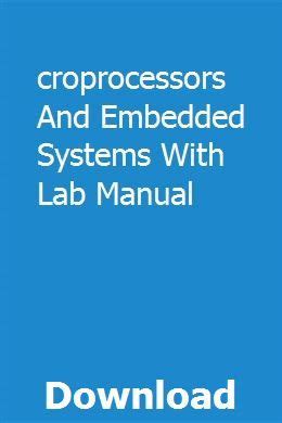 Microprocessors and embedded systems with lab manual. - The student pilots flight manual by william k kershner.