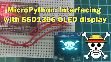 Micropython ssd1306 example. Using a SSD1306 OLED display The SSD1306 OLED display use...