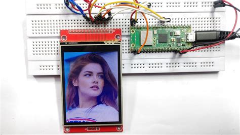 Micropython tft lcd.  You will learn how to use the touch screen to control the Pico...