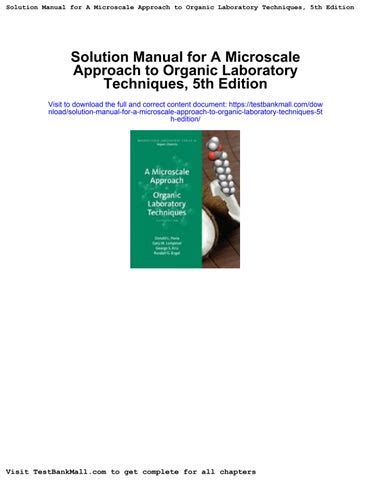 Microscale organic laboratory 5th edition solutions manual. - Praxis ii middle school social studies 0089 exam secrets study guide praxis ii test review for the praxis.