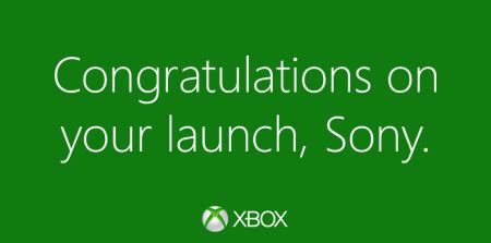 Microsoft'dan Sony'e Tebrik.