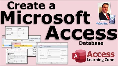 Microsoft Access 2013 Tutorial Create A Database Using Database Templates Youtube