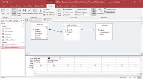 Microsoft Access GROUP BY Query