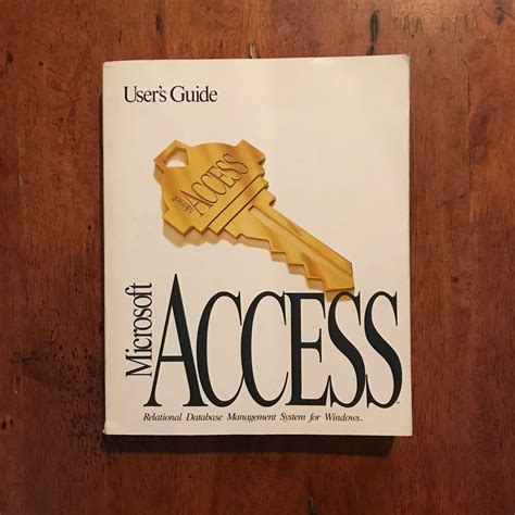 Microsoft Access User Guide