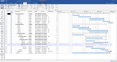 Microsoft App For Gantt Chart