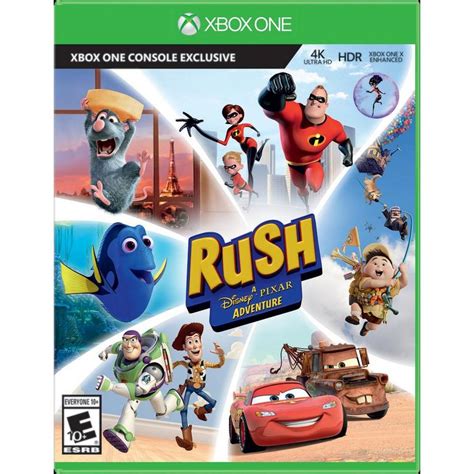 Microsoft Disney Pixar Rush Video Game Xbox E10