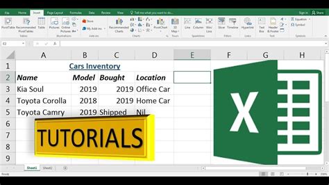 Microsoft Excel Basic Tutorial for Beginners