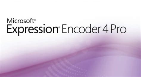 Microsoft Expression Encoder for Windows