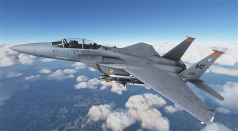 Microsoft Flight Simulator gets an F-15 add-on later this month