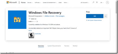 Microsoft Has a New Windows 10 File Recovery App
