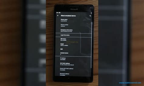 Microsoft Lumia 950 XL successfully flashed to Android 12 system