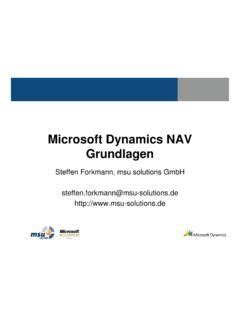 Microsoft Navision Handbuch