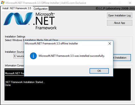Microsoft Net Framework 3 5nbi