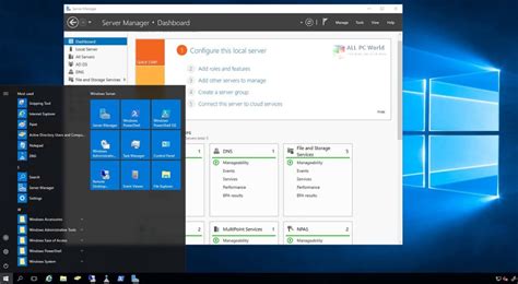 Microsoft OS windows server 2019 open