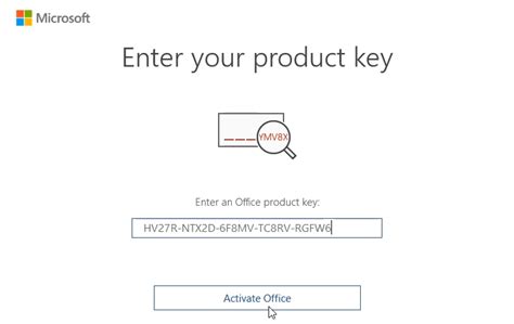 Microsoft Office for free key