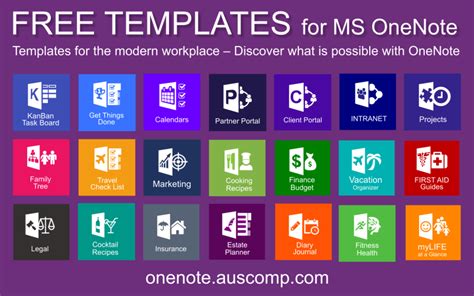 Microsoft Onenote Template