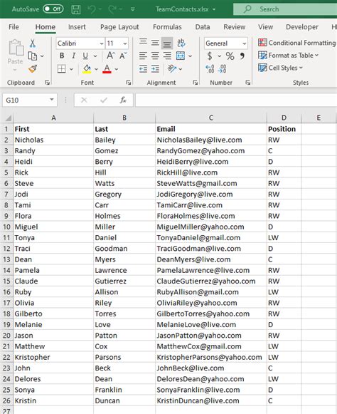 Microsoft Outlook Import Contacts from Excel or CSV Syntax Byte