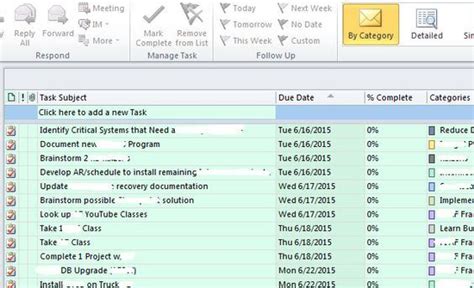 Microsoft Outlook Project Management Software Integration