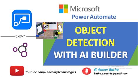 Microsoft Power Automate Tutorials Module 24 Detect Objects With