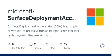 Microsoft Surface Deployment Accelerator